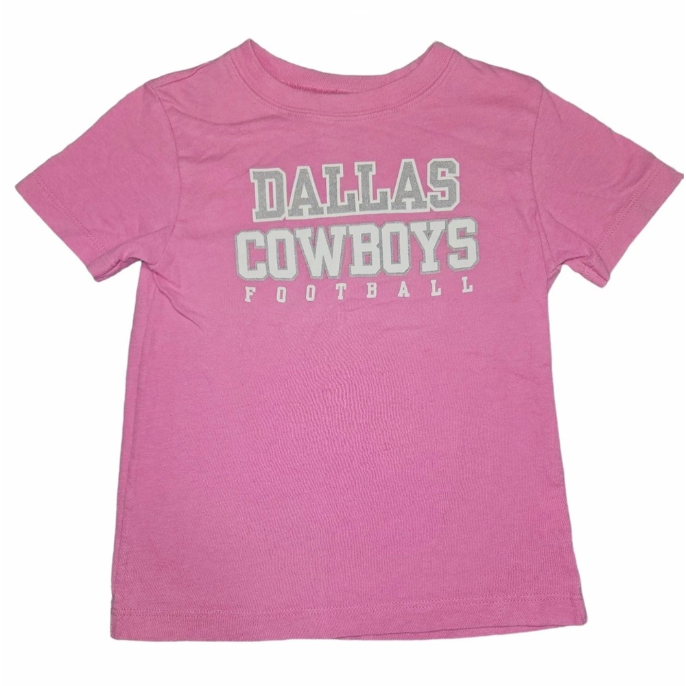 Dallas Cowboys Kids Pink Graphic T-Shirt Size 3T